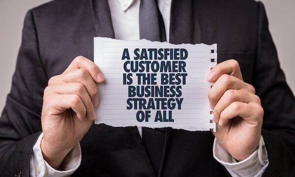 Satisfied customer is best strategy